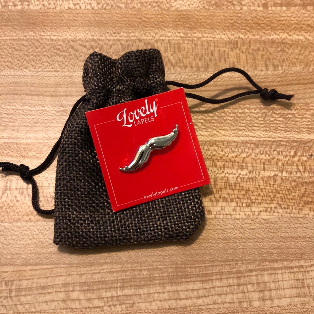 Mustache Lapel
